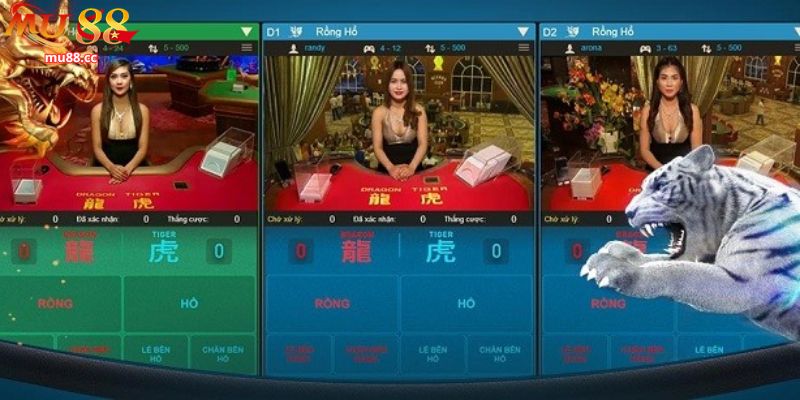 Các bước chơi Rồng Hổ